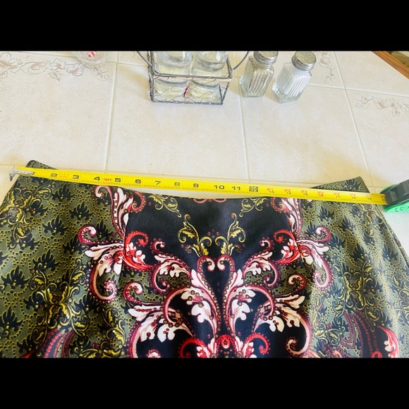 Colorful Straight Skirt Cato Size 18W NWT - Picture 5 of 7